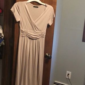 Tan dress